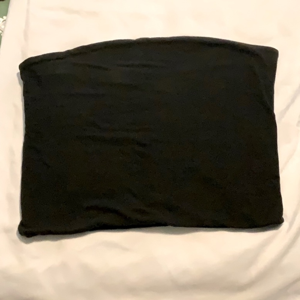 Brandy Melville Black Tube Top Bandeau